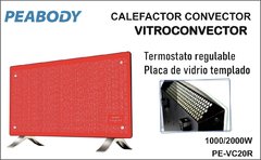 CALEFACTOR VITRO.CONVECTOR . PEABODY VC20R - comprar online