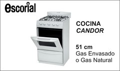 COCINA ESCORIAL CANDOR GAS LICUADO en internet