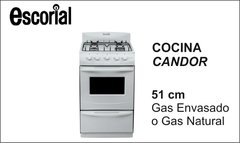 COCINA ESCORIAL CANDOR GAS LICUADO