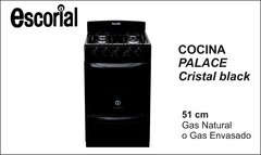 COCINA PALACE BLACK . ESCORIAL