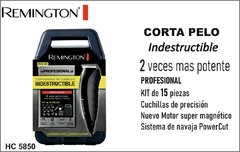 CORTA PELO INDESTRUCTIBLE . REMINGTON HC5850