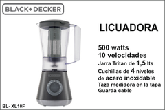 LICUADORA BL1003 Black and Decker Color Blanco