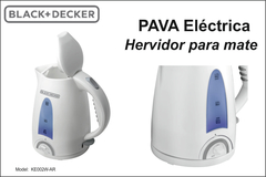 HERVIDOR PARA MATE. BCA. BLACK + DECKER - comprar online