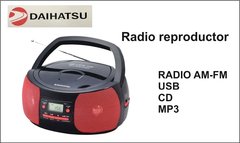 RADIO REPRODUCTOR DC USB . DAIHATSU