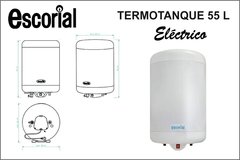TERMOTANQUE ELECTRICO 55 LITROS ESCORIAL- Conexion inferior - comprar online