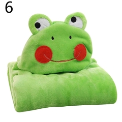 MANTA CON CAPUCHA BEBE - Ab importados