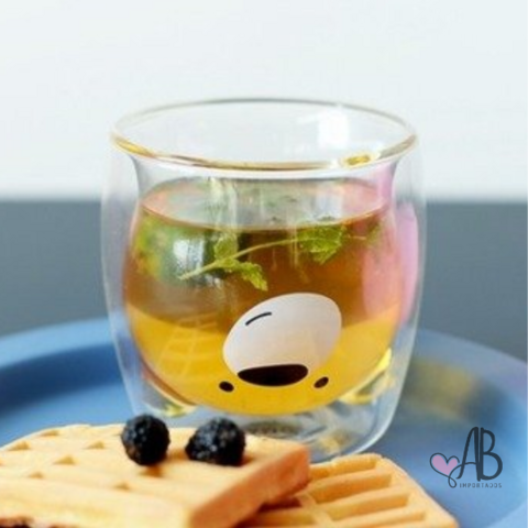 TAZA DOBLE VIDRIO ICE BEAR