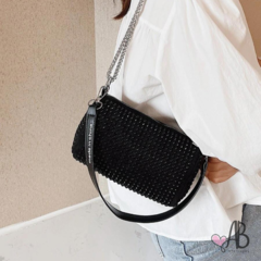 CARTERA LUXURY CON STRAS - comprar online