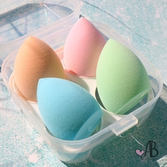 ESPONJA MAKE UP PASTEL X2