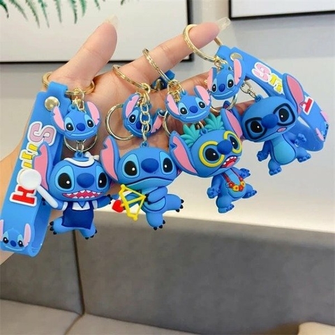 LLAVERO 3D STITCH CUPIDO PACK