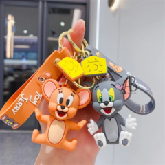 LLAVERO TOM Y JERRY 3D PACK