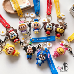LLAVERO 3D DISNEY KAWAII PACK