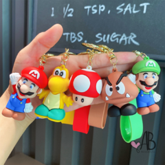 LLAVERO 3D MARIO PERSONAJES PACK