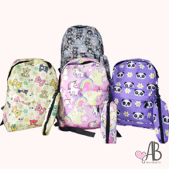 MOCHILA TEENS SURTIDA CON CARTUCHERA
