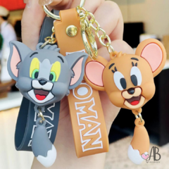 LLAVERO 3D TOM Y JERRY COLA PACK