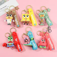 LLAVERO 3D BOB ESPONJA MIX GARY PACK - comprar online