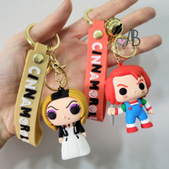 LLAVERO 3D CHUCKY & TIFFANY PACK