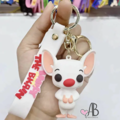 LLAVERO 3D PINKY & CEREBRO PACK - comprar online