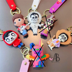 LLAVERO 3D PELI COCO DISNEY PACK - Ab importados