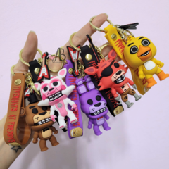LLAVERO 3D FIVE NIGHT FREDDYS PACK