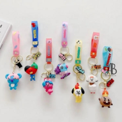LLAVERO BTS 3D PACK