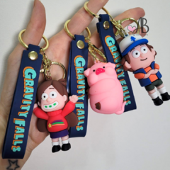 LLAVERO 3D GRAVITY FALLS PACK
