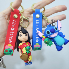 LLAVERO 3D LILO Y STITCH PELI PACK
