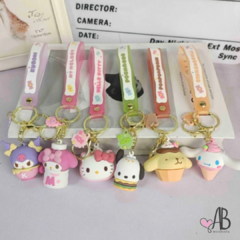 LLAVERO 3D SANRIO FOOD PASTEL PACK - comprar online