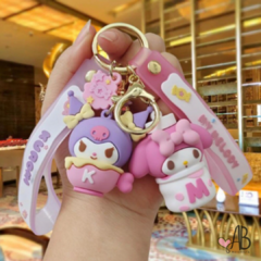 LLAVERO 3D SANRIO FOOD PASTEL PACK - Ab importados