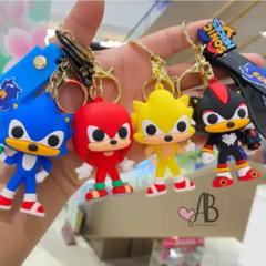 LLAVERO 3D SONIC FUNKO PACK
