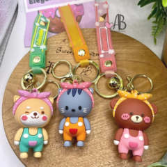 LLAVERO 3D ANIMAL CUTE KAWAII PACK