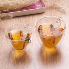 TAZA DOBLE VIDRIO CORAZON en internet