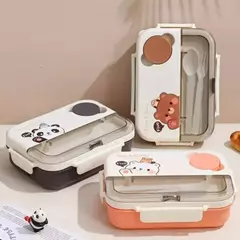 LUNCHERA VIANDA CUTE 4 DIVISIONES - Ab Mayorista
