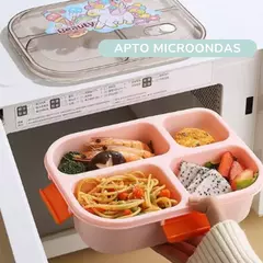 LUNCHERA VIANDA 4 DIVISIONES KIDS en internet