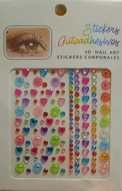 STRASS AUTOADHESIVO FORMAS MIX X6 en internet
