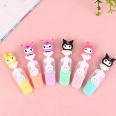 RESALTADOR ESTUCHE SANRIO X6 - comprar online