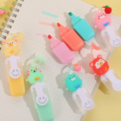 RESALTADOR ESTUCHE KAWAII X6 en internet