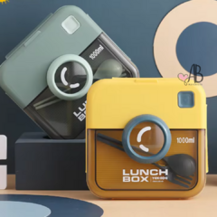 LUNCHERA BOX CAMARA C/ CUBIERTOS - comprar online