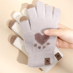 GUANTES TACTIL HUELLITA GATO en internet