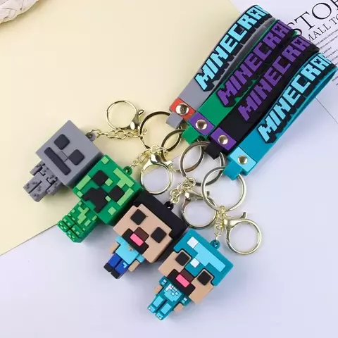 LLAVERO 3D MINECRAFT GAME PACK