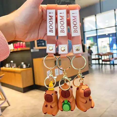 LLAVERO 3D CAPYBARA KAWAII PACK - comprar online