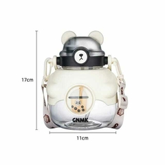 Imagen de BOTELLA COLGANTE OSO BUBBLE TEA