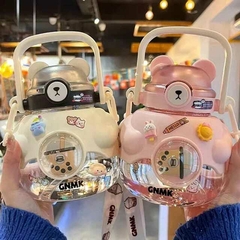 BOTELLA COLGANTE OSO BUBBLE TEA - comprar online