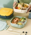 LUNCHERA VIANDA CUADRADA HEALTY