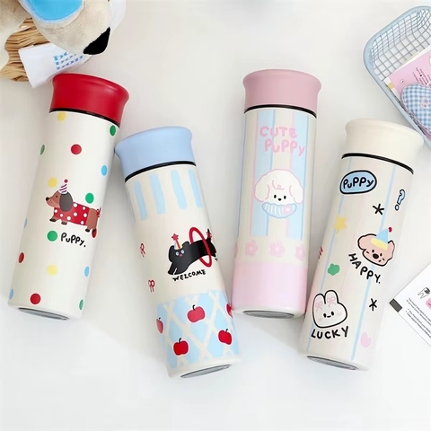 BOTELLA TERMICA KAWAII PUPPY - comprar online