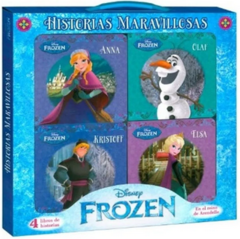 FROZEN HISTORIAS MARAVILLOSAS 4 LIBROS