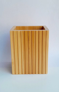 VASO BAMBOO CUADRADO - comprar online