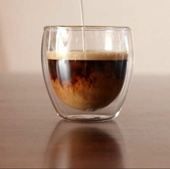 VASO DOBLE DE VIDRIO 250CC - Pranzo bazar