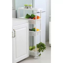 CARRO ORGANIZADOR PLASTICO 4 EST