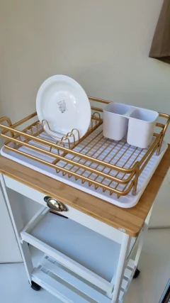 SECAPLATO ALUMINIO DORADO - comprar online